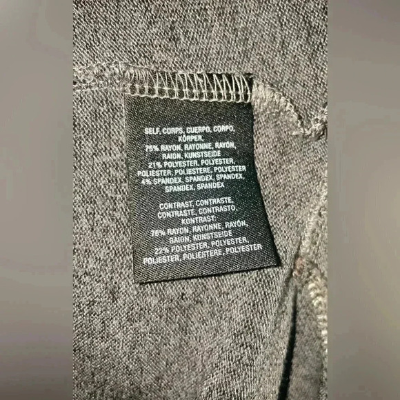 Anthropologie post stamp grey relaxed fit ruffled long sleeve sweater XS - Picture 5 of 5